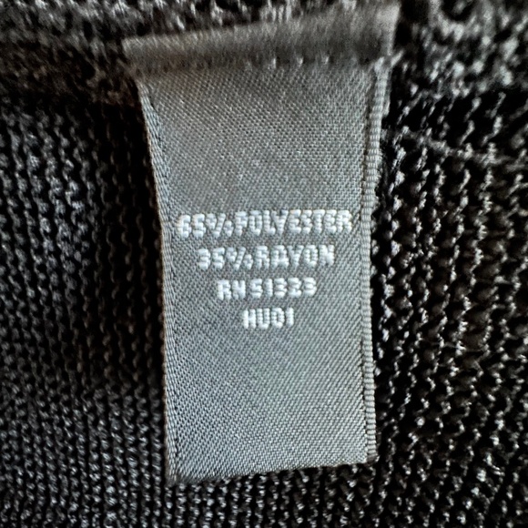 Josephine Chaus Women's Sm Black Knit Stretch Long Sleeves Cowl Neck Sweater Top - Picture 15 of 16